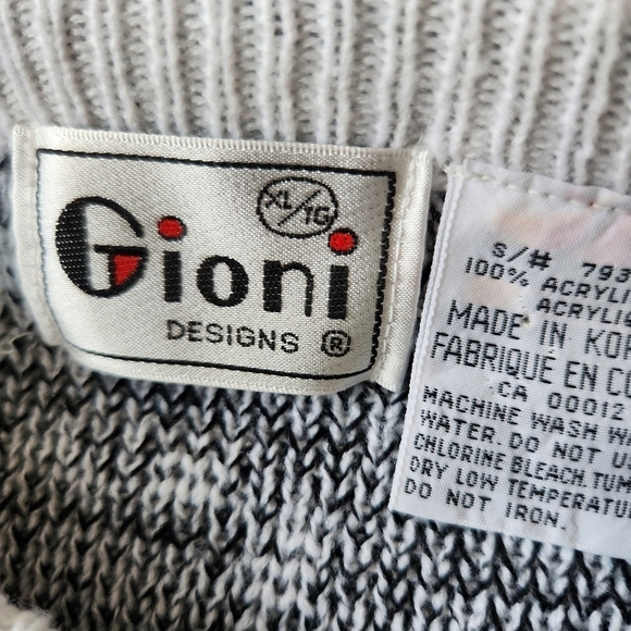 Vintage Grandpa Sweater Bold Print Long Sleeve, Dad Vibes Sz XL - Picture 13 of 13